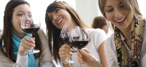 women-drinking-wine